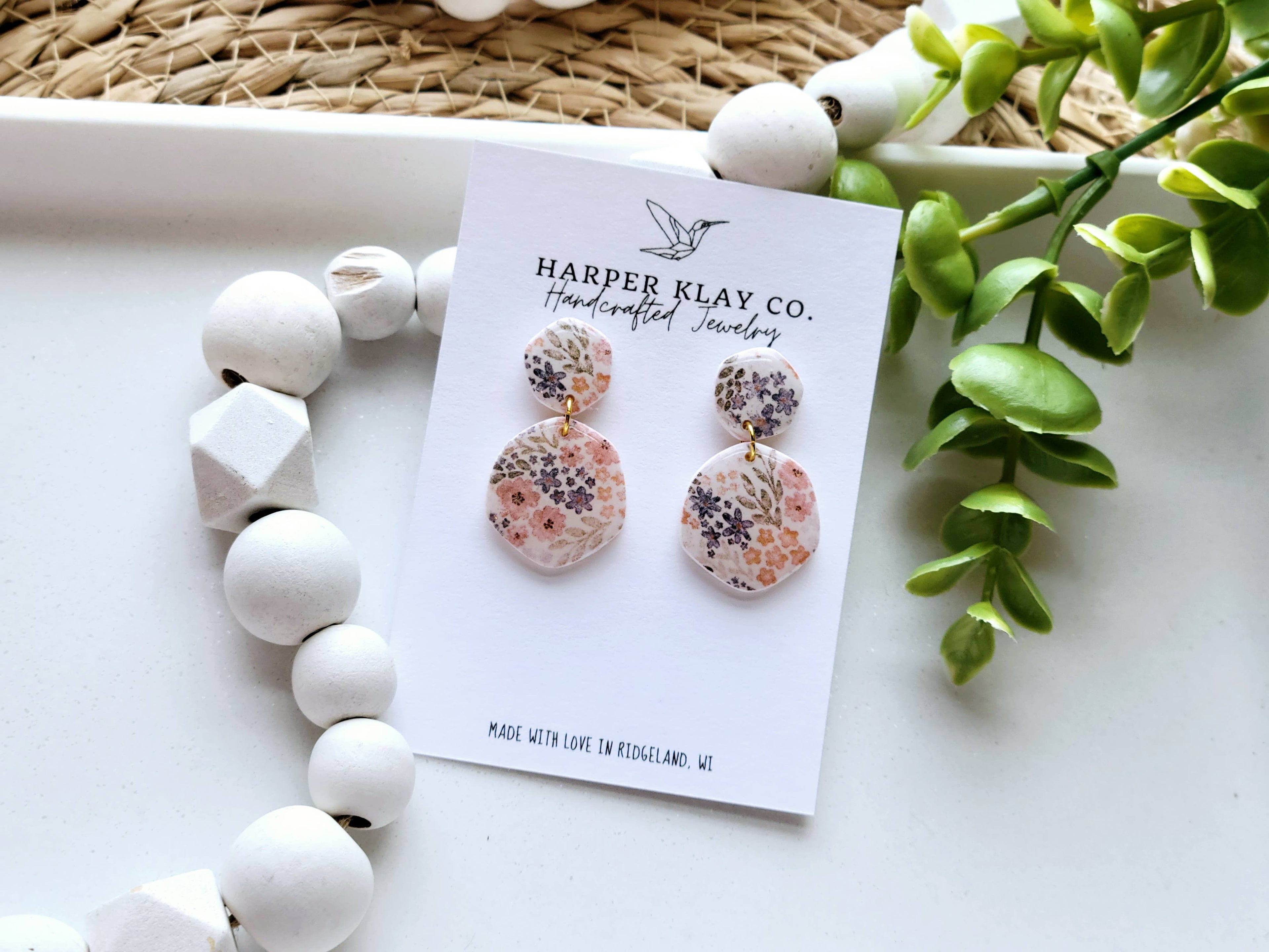 The Renee Set-Polymer Clay Earrings