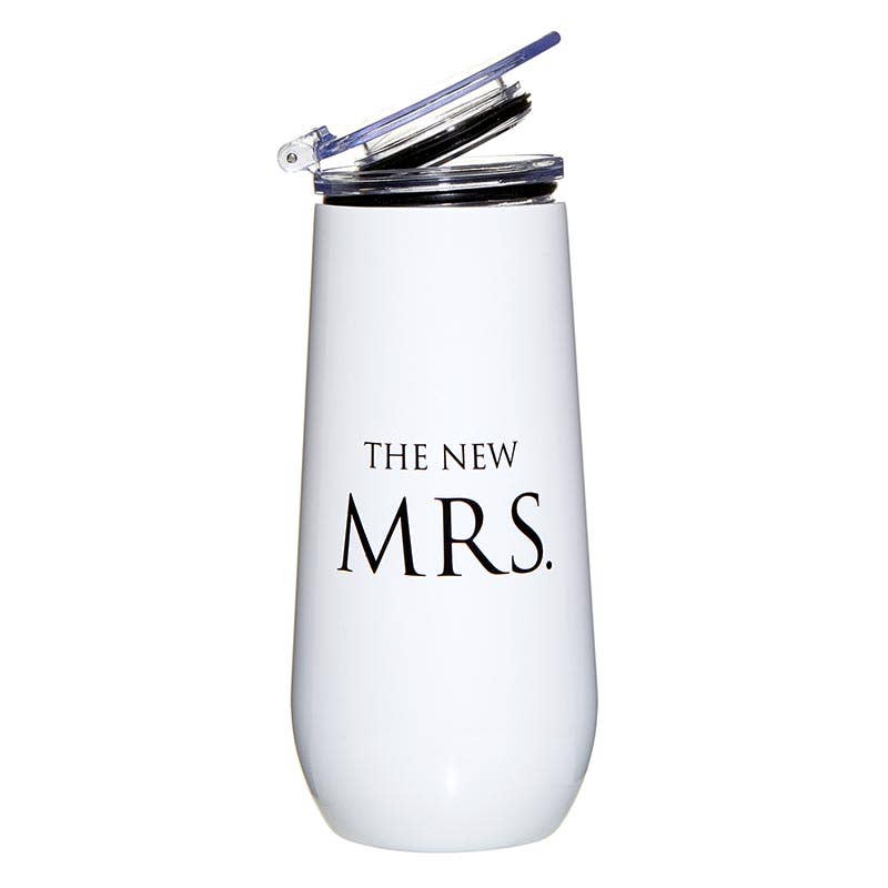 Face to Face Champagne Tumbler - The New Mrs.