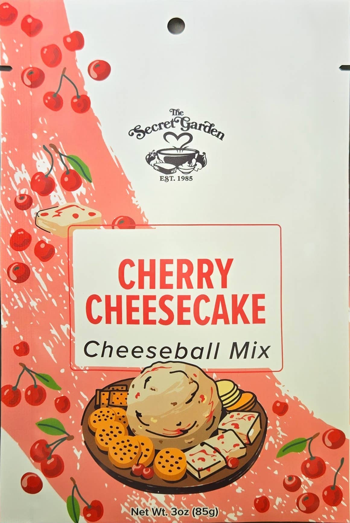 Cherry Cheesecake Dessert Cheeseball-Dip