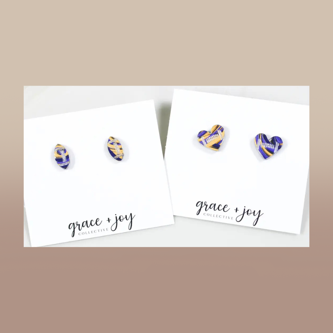 Minnesota Vikings Earring, Acrylic Earrings