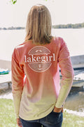 Ombre Striped Rope Circle Long Sleeve