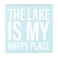 Box Sign - Lake Happy