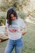 Stars and Waves Ringspun Tee
