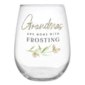 Grandma Frosting Wine Glass