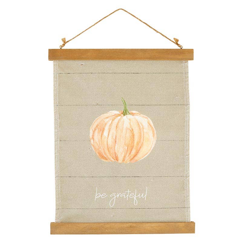 Be Grateful Canvas Banner