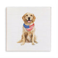 Patriotic Dog Magnet
