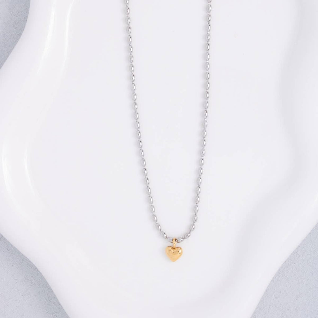 Petite Heart Water Resistant Necklace