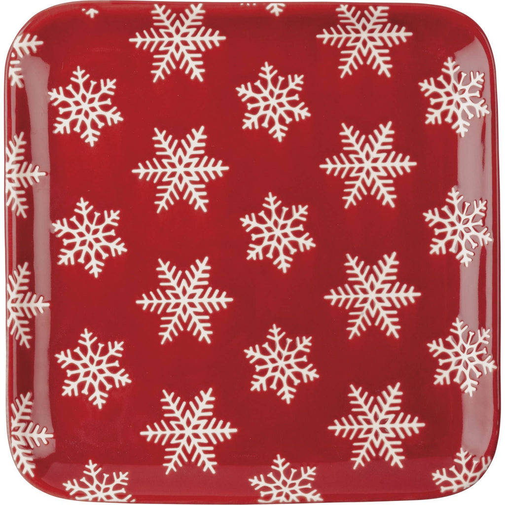 Snowflakes Tray