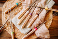 Engraved Campfire Roasting Fork - Fire Pit Marshmallow Fork