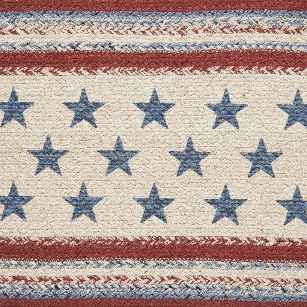 Celebration Jute Oval Table Runner 13x72